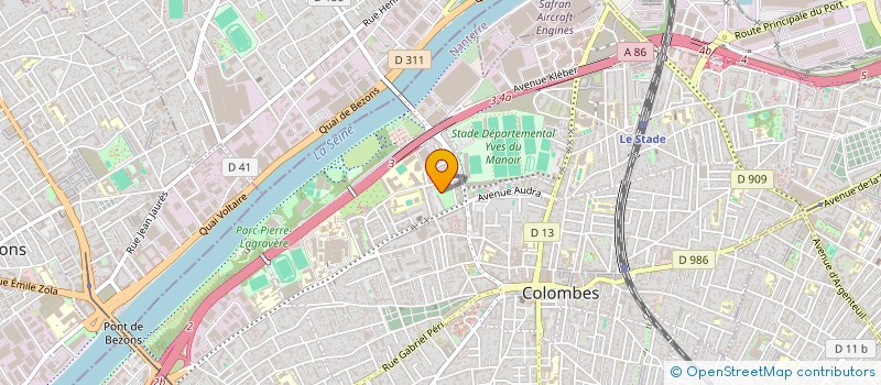 localisation de l'entreprise ECO CONTROL à COLOMBES