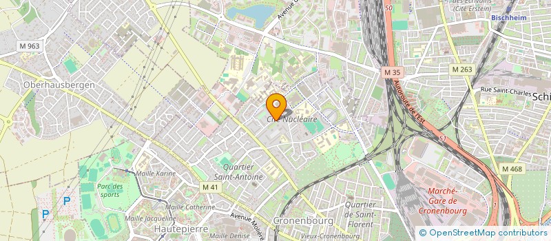 localisation de l'entreprise ECO COSMETIQUE FRANCE à STRASBOURG