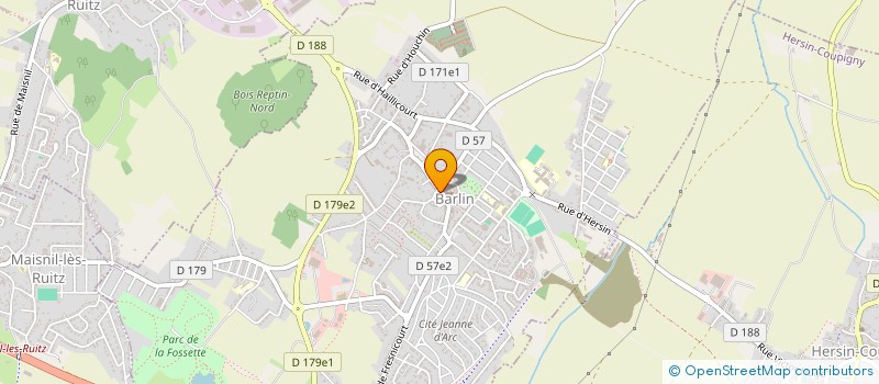 localisation de l'entreprise ECO COUP II à BARLIN