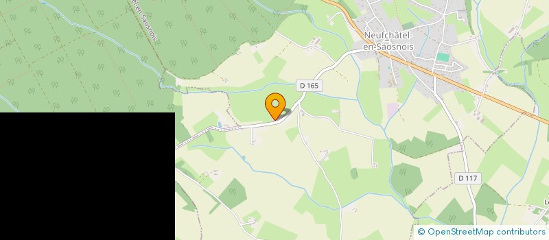 localisation de l'entreprise ECO COUV  NEUFCHATEL-EN-SAOSNOIS