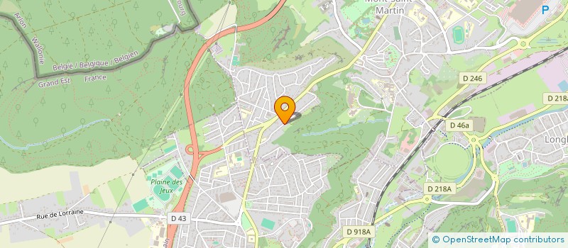 localisation de l'entreprise ECO CSER  MONT-SAINT-MARTIN