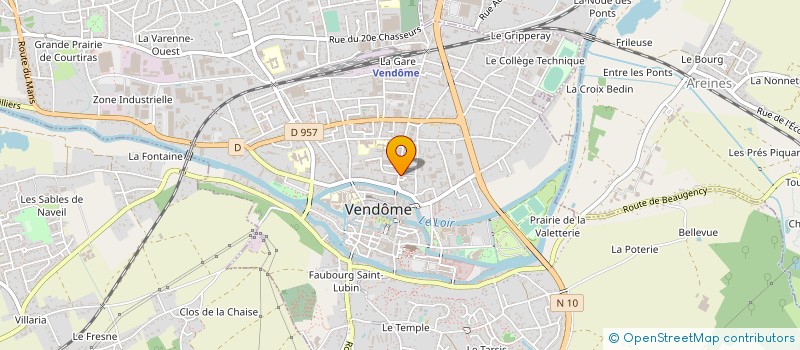 localisation de l'entreprise ECO'CUISINES VENDOME  VENDOME