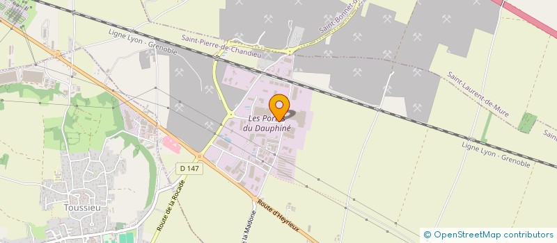 localisation de l'entreprise ECO D'ENERGIE  BOURG-EN-BRESSE