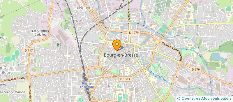 localisation de l'entreprise ECO DE L'AIN à BOURG-EN-BRESSE