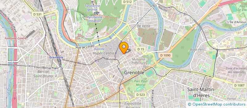 localisation de l'entreprise ECO&DESIGN à GRENOBLE