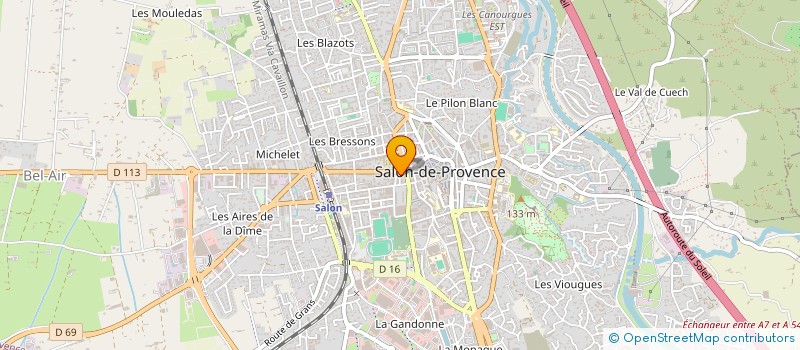 localisation de l'entreprise ECO-DESIGN à SALON-DE-PROVENCE