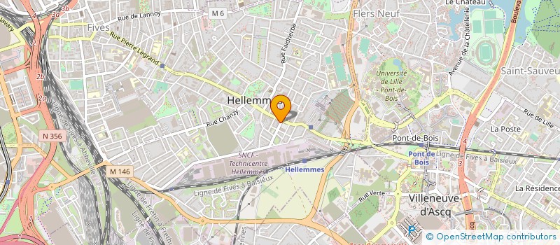 localisation de l'entreprise ECO DESTOCK à LILLE