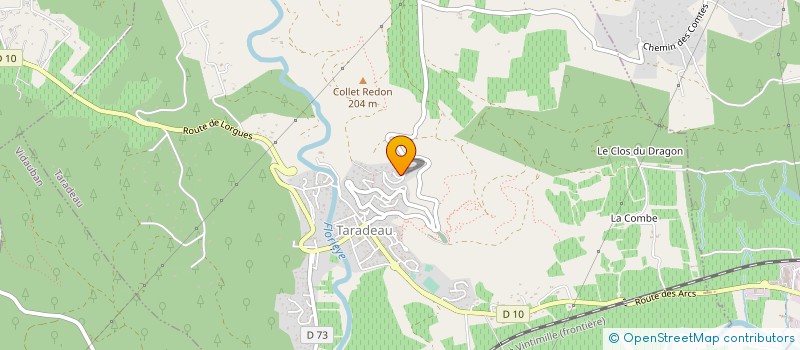 localisation de l'entreprise ECO-DEVELOPPEMENT INDUSTRIEL  LES ARCS