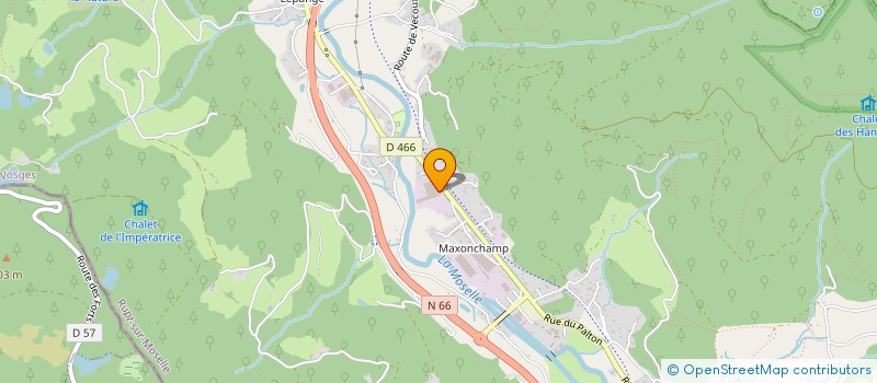 localisation de l'entreprise ECO DIAG  RUPT-SUR-MOSELLE