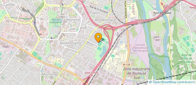 localisation de l'entreprise ECO DIAG HABITAT à TOULOUSE