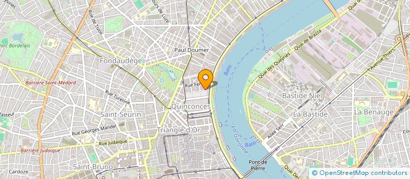 localisation de l'entreprise ECO DIGITAL à BORDEAUX