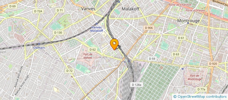 localisation de l'entreprise ECO DISTRIBUTION à MALAKOFF