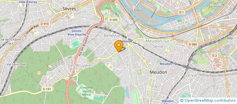 localisation de l'entreprise ECO DOM à MEUDON