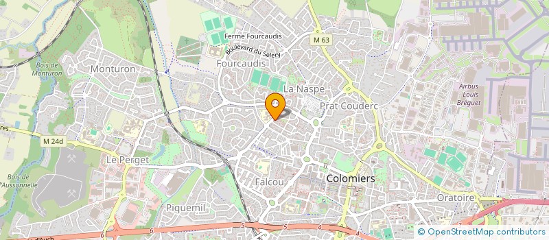 localisation de l'entreprise ECO DRIVE à COLOMIERS