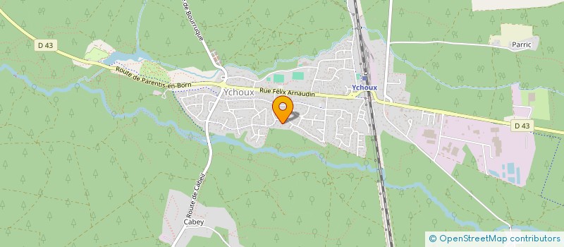 localisation de l'entreprise ECO-DRIVE PREVENT'  DONGES