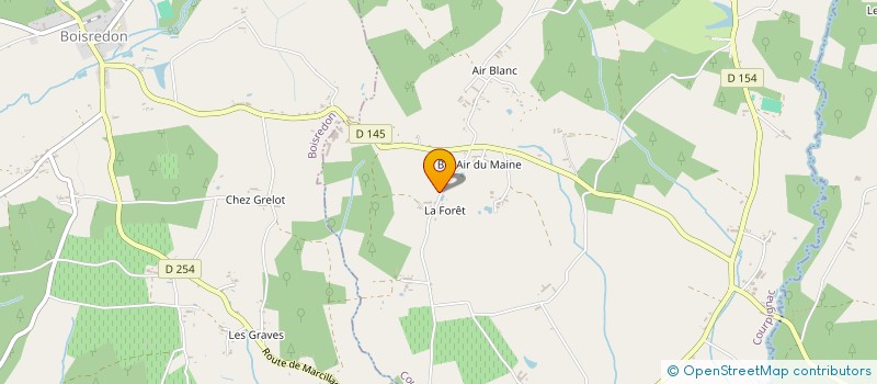 localisation de l'entreprise ECO DRONES  ROUFFIGNAC