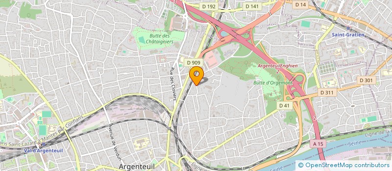 localisation de l'entreprise ECO ECO  ARGENTEUIL