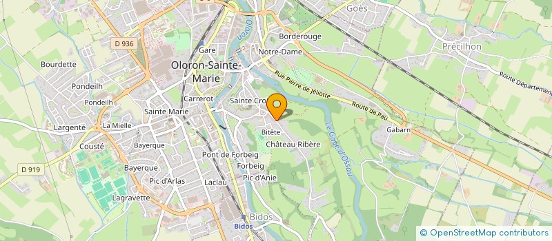 localisation de l'entreprise ECO ELAGAGE à OLORON-SAINTE-MARIE