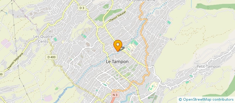 localisation de l'entreprise ECO ELEC REUNION à LE TAMPON