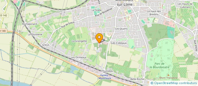 localisation de l'entreprise ECO.ENERGIE  MONTLOUIS-SUR-LOIRE