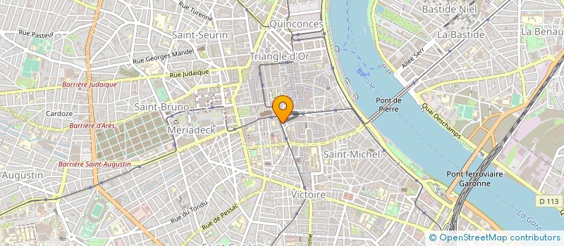 localisation de l'entreprise ECO ENERGIE DISTRIBUTION à BORDEAUX