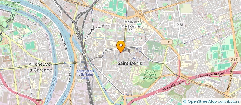 localisation de l'entreprise ECO ENERGIE ETUDE à SAINT-DENIS