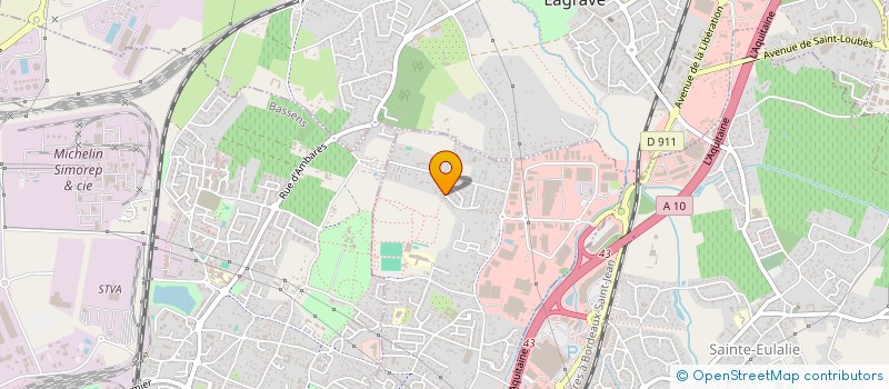 localisation de l'entreprise ECO ENERGIE GROUPEMENT  CARBON-BLANC