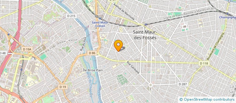 localisation de l'entreprise ECO ENERGIE SERVICES à SAINT-MAUR-DES-FOSSES