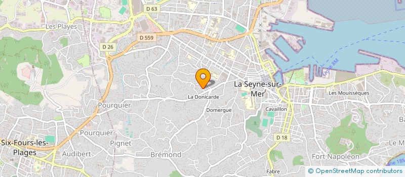 localisation de l'entreprise ECO ENERGIE VAR à LA SEYNE-SUR-MER