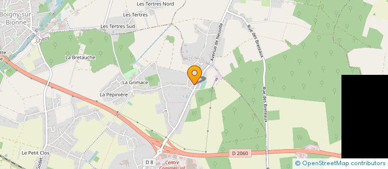 localisation de l'entreprise ECO'ENERGIES 45 à CHECY