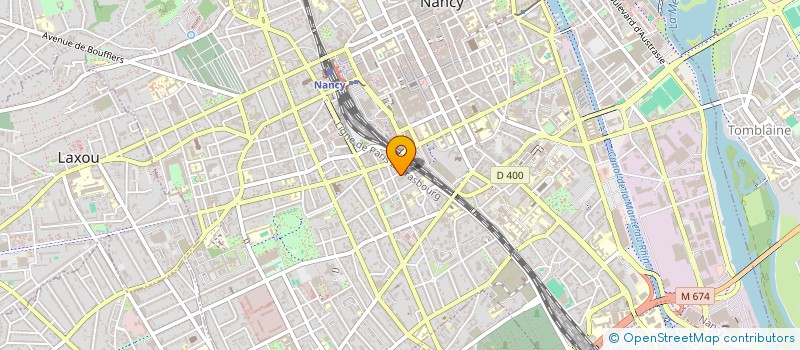 localisation de l'entreprise ECO ENERGIES  NANCY