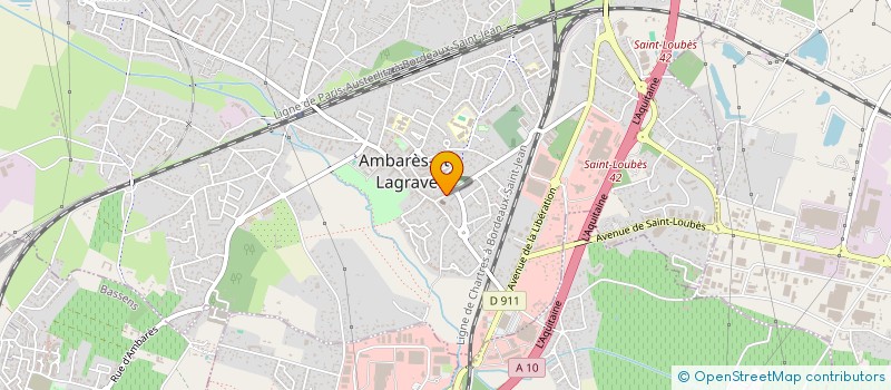 localisation de l'entreprise ECO ENERGIES à AMBARES-ET-LAGRAVE