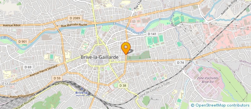 localisation de l'entreprise ECO ENERGY SYSTEM à BRIVE-LA-GAILLARDE