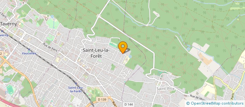 localisation de l'entreprise ECO ENVIRONNEMENT  SAINT-LEU-LA-FORET