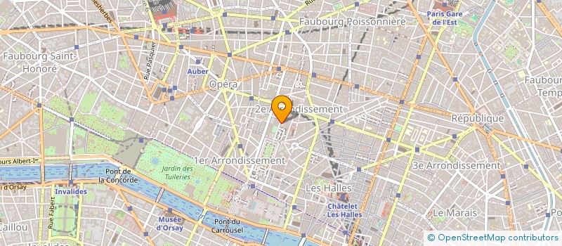 localisation de l'entreprise ECO EQUIPEMENTS FINANCES à PARIS