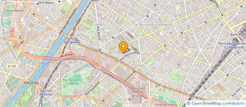 localisation de l'entreprise ECO ETC.  PARIS