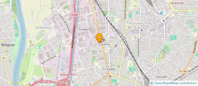 localisation de l'entreprise ECO EVO  TOULOUSE