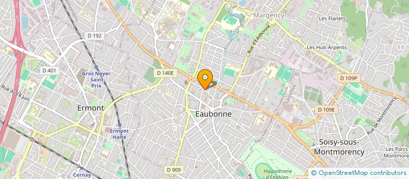 localisation de l'entreprise ECO EVOLUTION à EAUBONNE