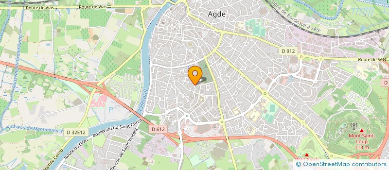localisation de l'entreprise ECO EXPERT à AGDE