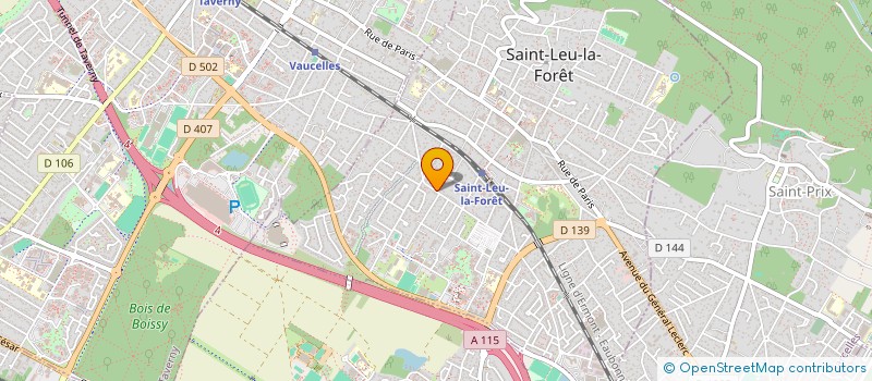 localisation de l'entreprise ECO EXPERTS VIVIEN  SAINT-LEU-LA-FORET