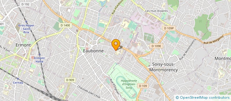 localisation de l'entreprise ECO FACADES à EAUBONNE