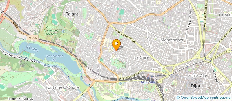 localisation de l'entreprise ECO FIBRE à DIJON