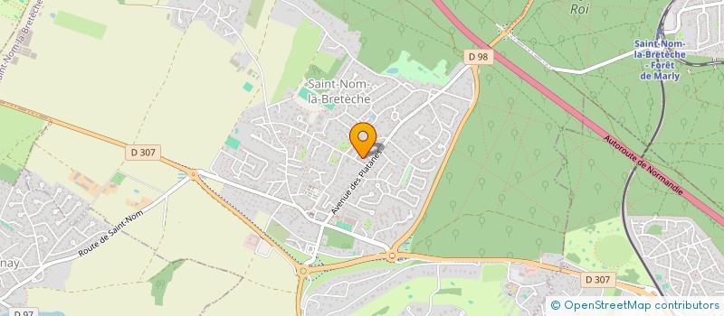 localisation de l'entreprise ECO-FIBRES SERVICES à SAINT-NOM-LA-BRETECHE