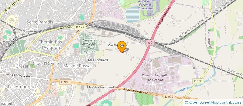 localisation de l'entreprise ECO FLAMME à NIMES