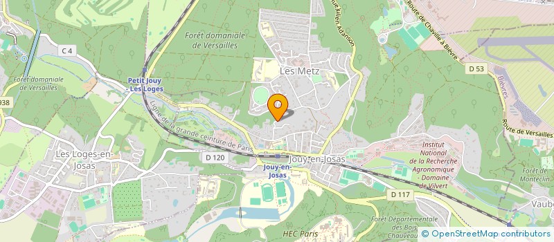 localisation de l'entreprise ECO FLUID SYSTEMS  JOUY-EN-JOSAS