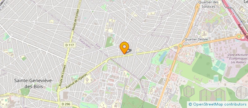 localisation de l'entreprise ECO FROID CHAUD SERVICES à MORSANG-SUR-ORGE