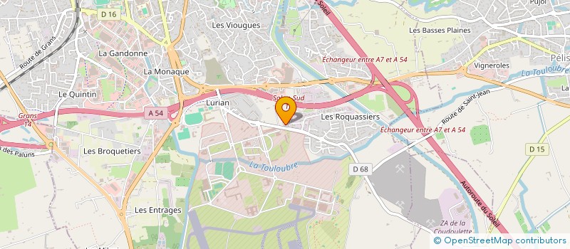 localisation de l'entreprise ECO GARAGE 13 à SALON-DE-PROVENCE