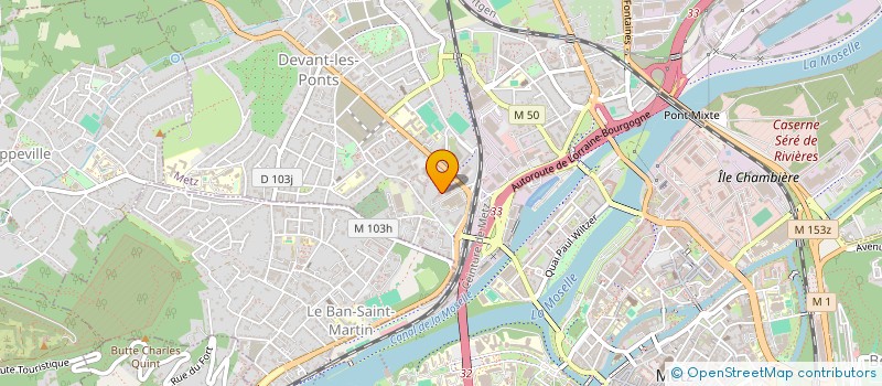 localisation de l'entreprise ECO GEOTHERMIE  METZ