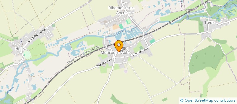 localisation de l'entreprise ECO GLASS & PAINT  PROYART