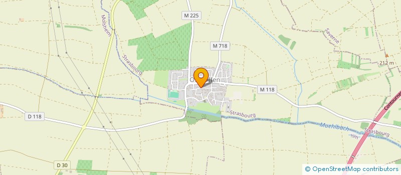 localisation de l'entreprise ECO GOMMAGE DE L'EST  OSTHOFFEN